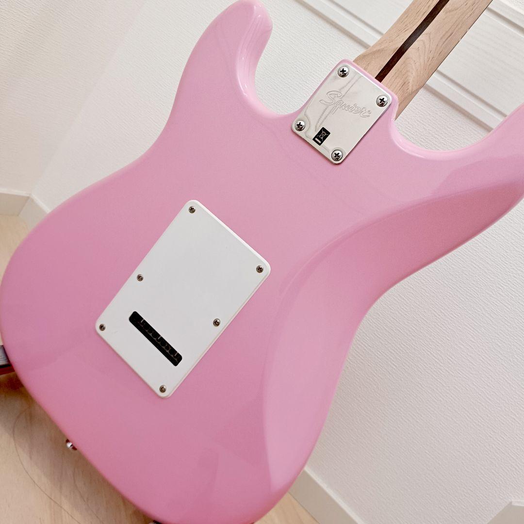 美品 ｜Squier ストラトキャスター ピンク ｜メンテ済