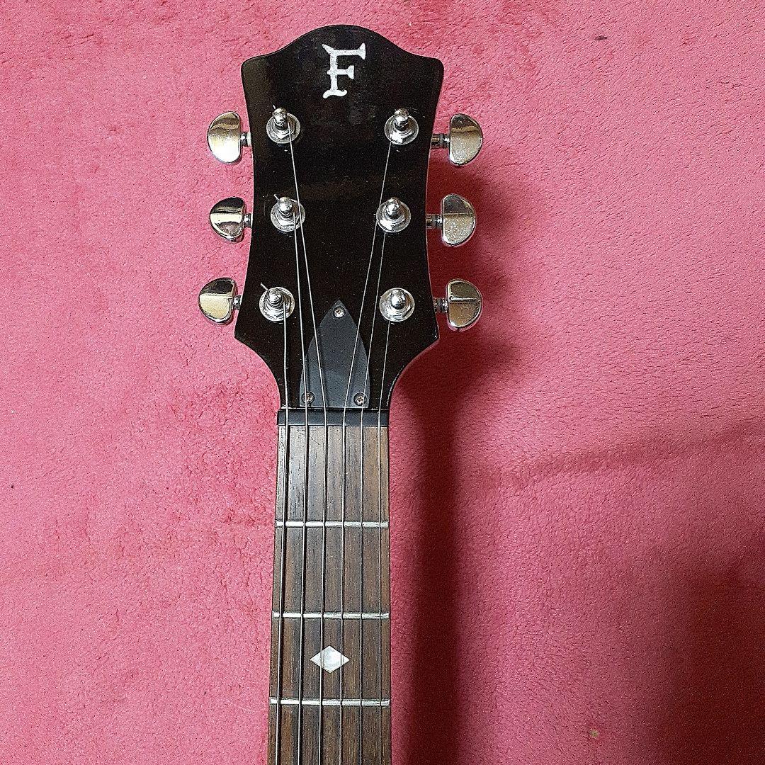 【良・美品】薔薇髑髏ペイント・hideモデル。モッキンバードエレキギター。