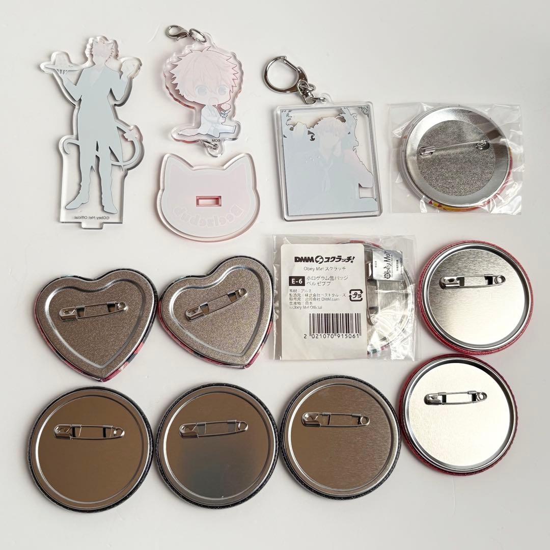 オベイミー ベルゼブブ 缶バッジ アクリルスタンド アクキー
