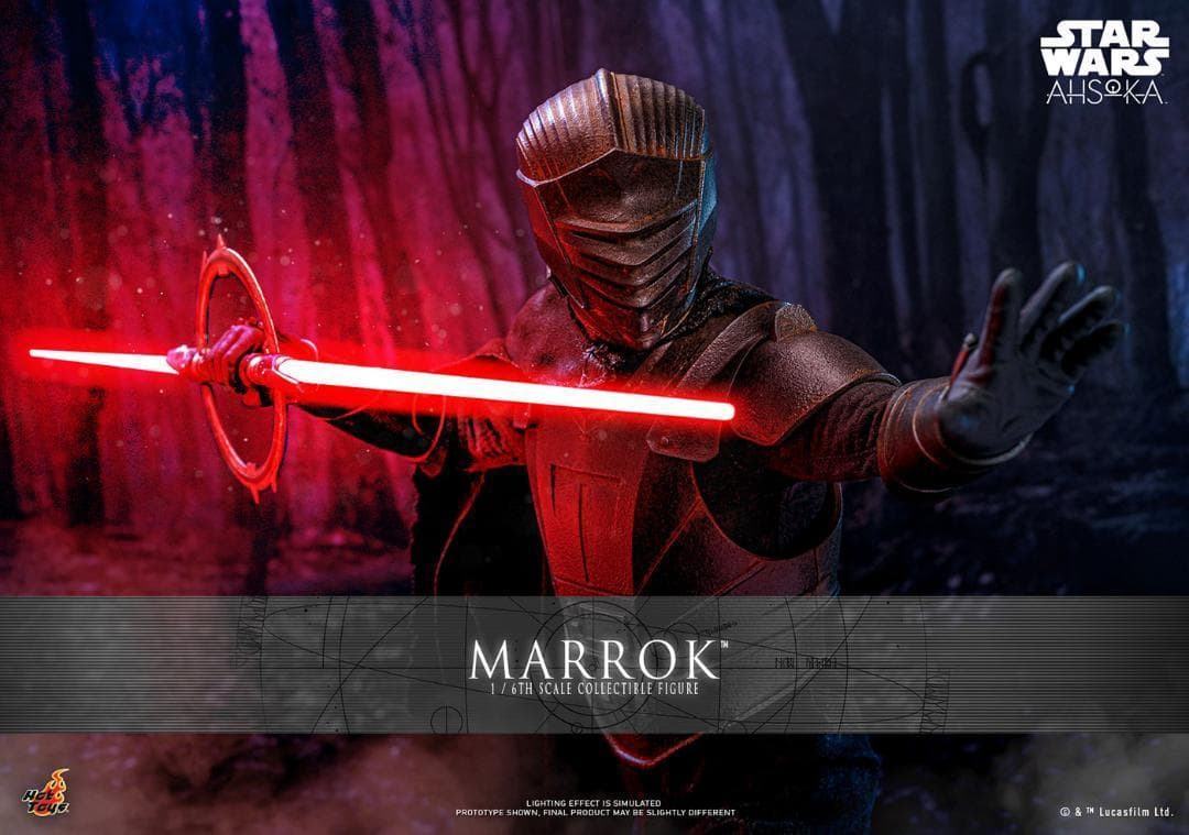 ホットトイズ 1/6 スター・ウォーズ：アソーカ マロック 新品 TMS117