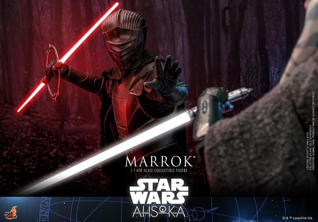 ホットトイズ 1/6 スター・ウォーズ：アソーカ マロック 新品 TMS117
