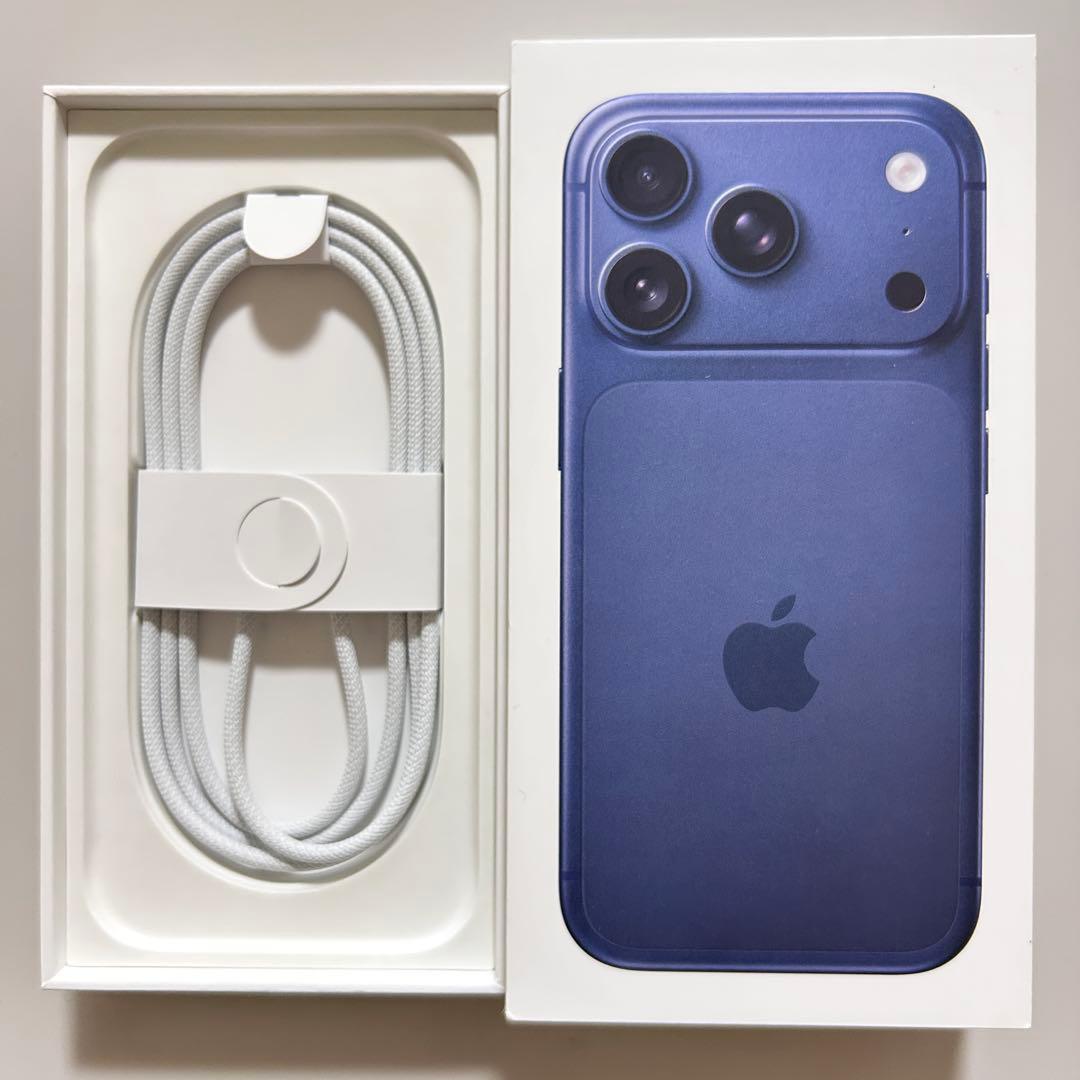 Apple iPhone 15Pro ブルーチタニウム 256GB