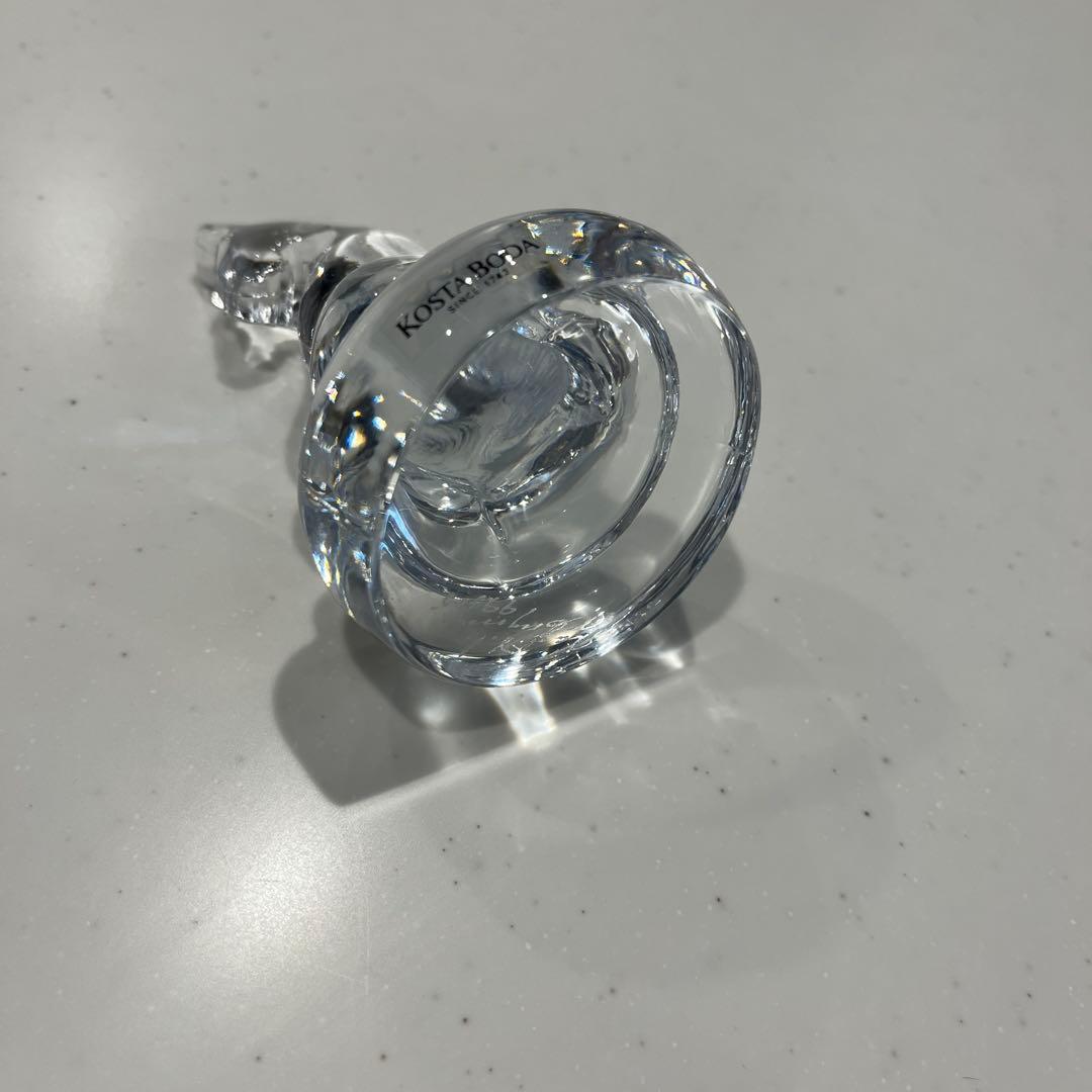 コスタボダ　ナイト　スウェーデン　ヴィンテージ　ホース　馬　オブジェ　ガラス