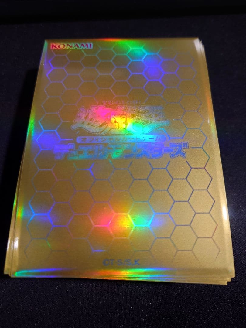 遊戯王OCG デュエルモンスターズ ハノイゴールドスリーブ 55枚