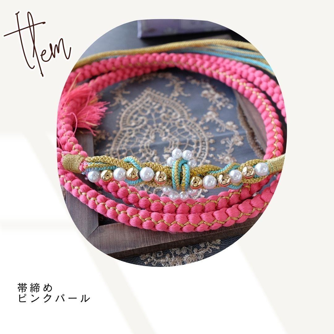 振袖フルセット　大人くすみピンク　上品キレイ目コーデ