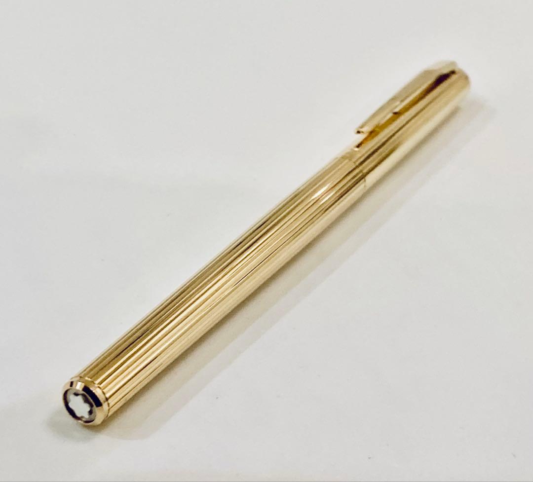 ペン先14K◆モンブラン 高級万年筆 ノブレスゴールドMONTBLANC 金張り