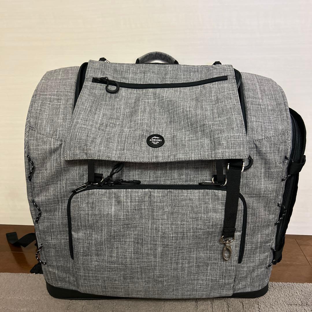 エアバギー 3ウェイバックパックキャリー [ワイドサイズ] クールグレイ