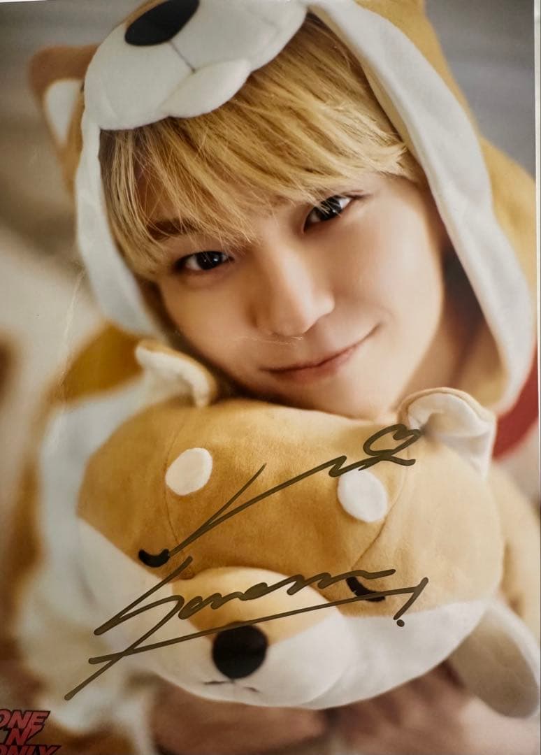 沢村玲　生誕キラリスクラッチ　サイン入り　写真　REI ワンエン