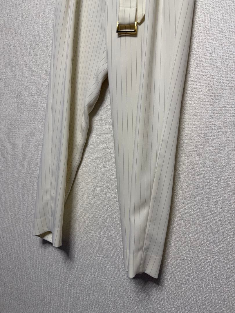 CULLNI 22SS ストライプ　MA-1 ブルゾン　スラックス　セットアップ