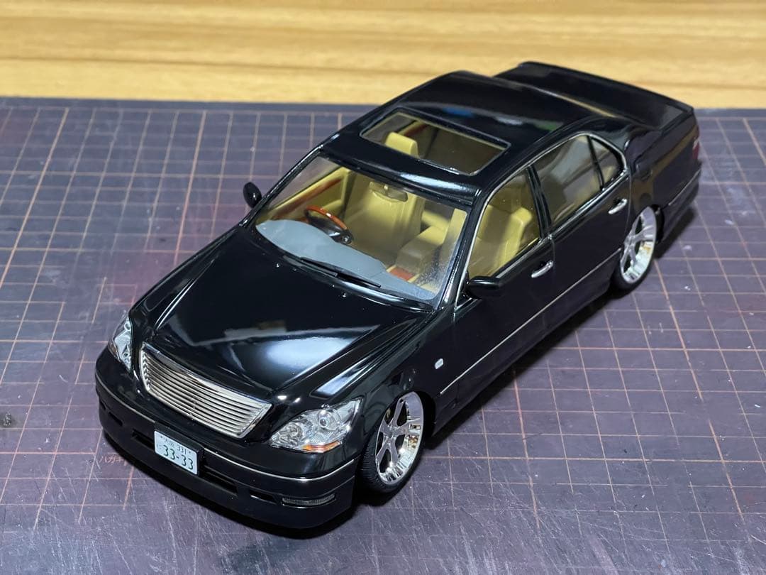 1/24 アオシマ製・UCF-31セルシオ★完成品★