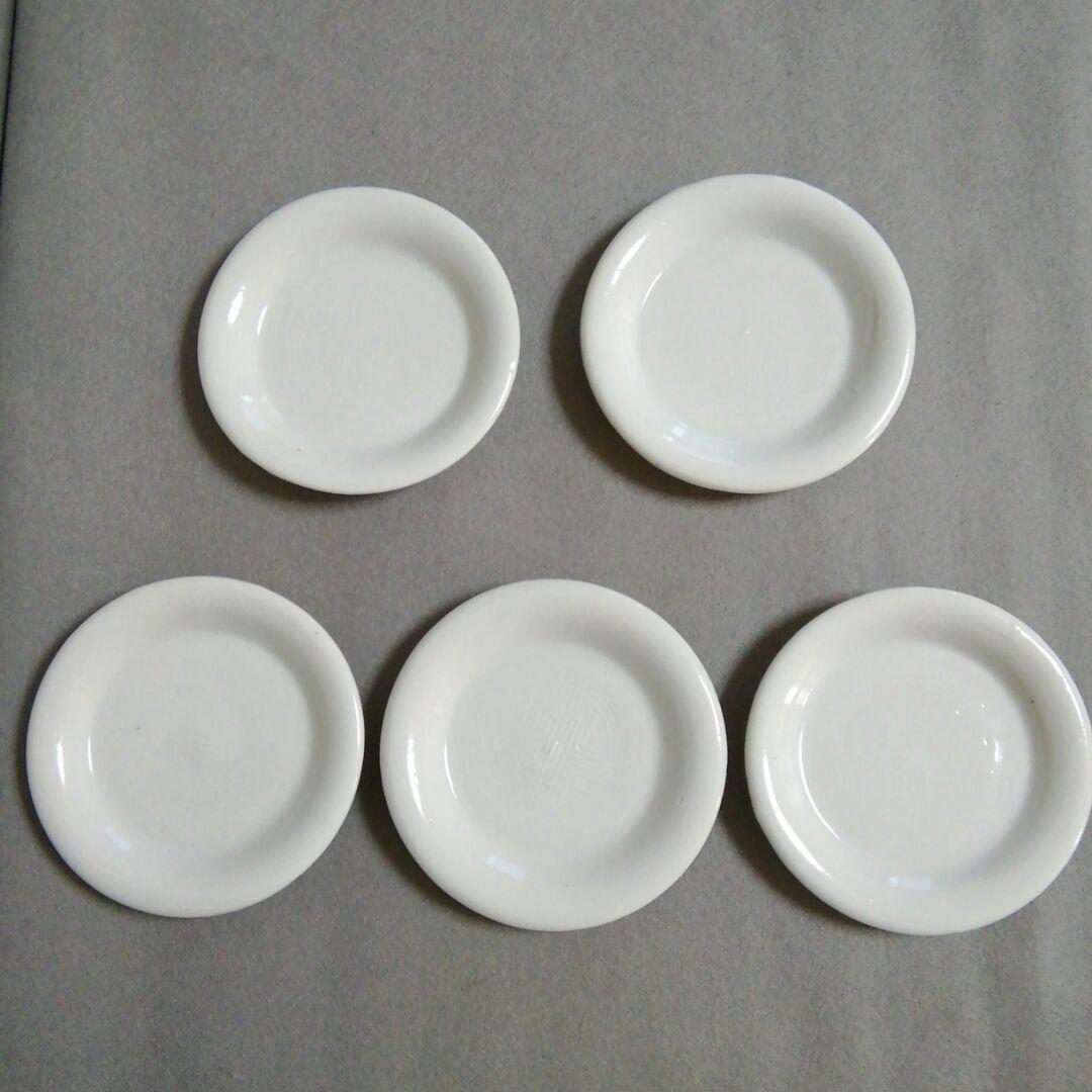 古伊万里　白磁皿　5枚組