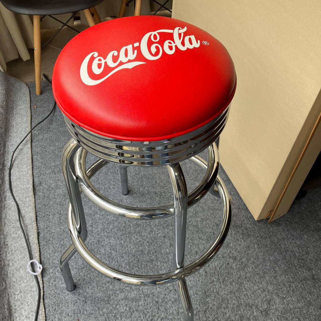 コカコーラハイスツール美品