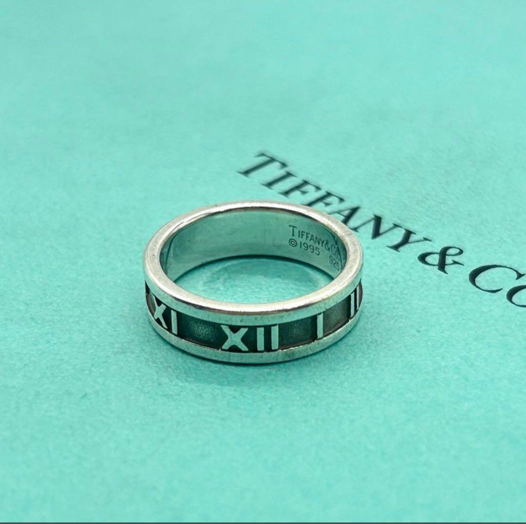 【Tiffany& Co.】ティファニーアトラスリング シルバー925 10号