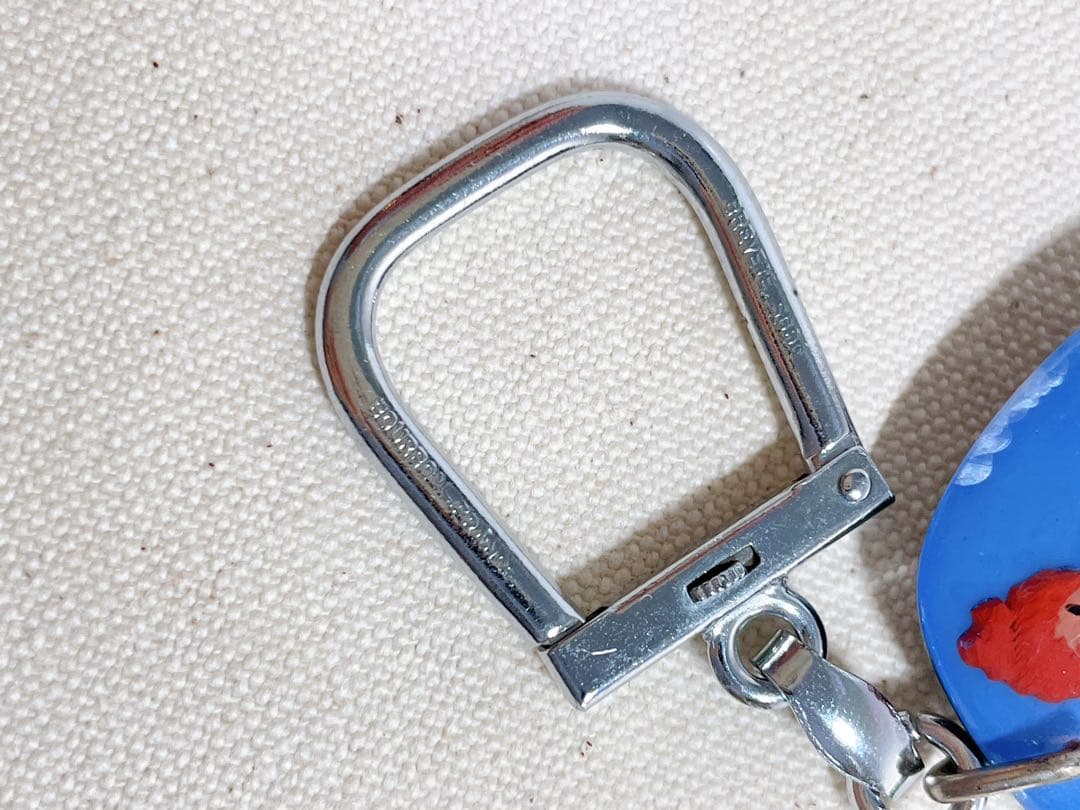 【Bourbon】キーホルダー　ブルボン　人魚 EEM 電気 ルフォールオプノ