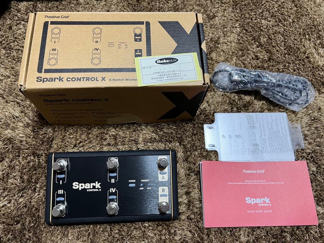 Spark CONTROL X 6スイッチワイヤレスフットコントローラー