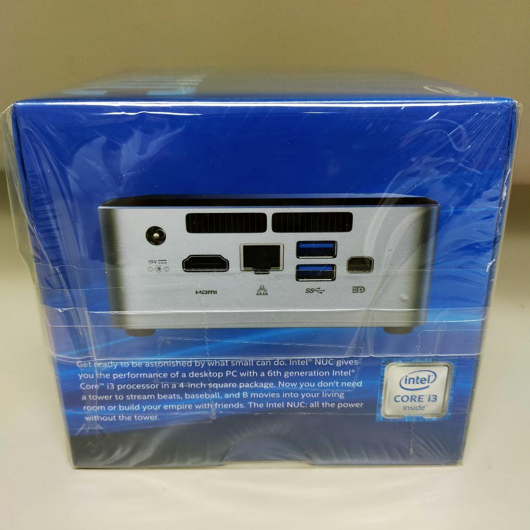 特価 インテル NUC Core i3小型PCベアボーンBOXNUC6I3SYH