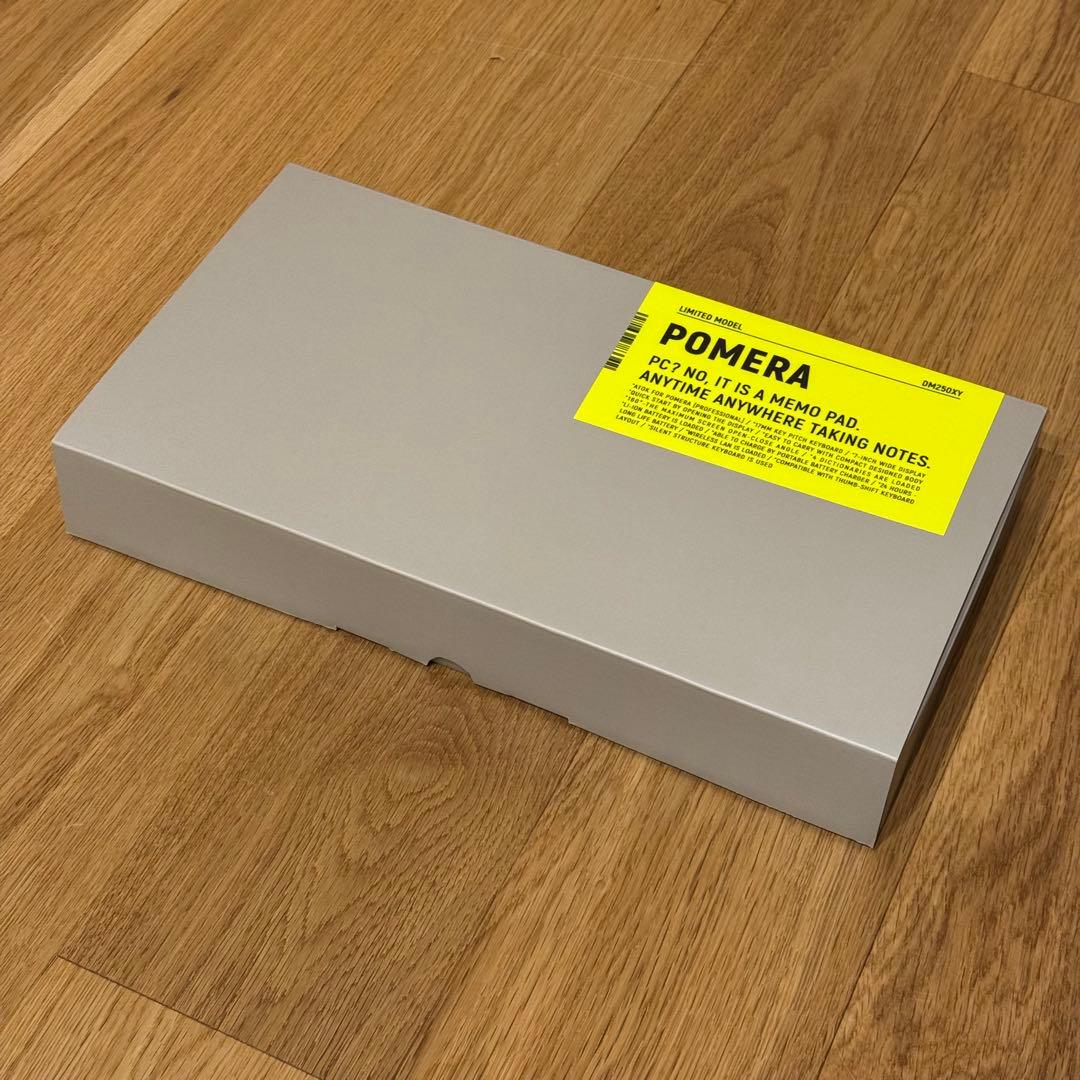 美品 キングジム ポメラ DM250XY Crystal Neon Yellow