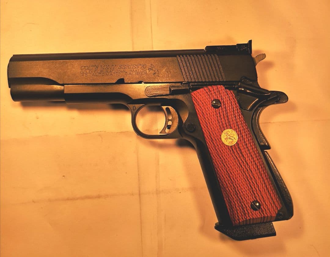 MGC コルト ゴ—ルドカップ ナショナルマッチ セミ–カスタムスHWモデルガン