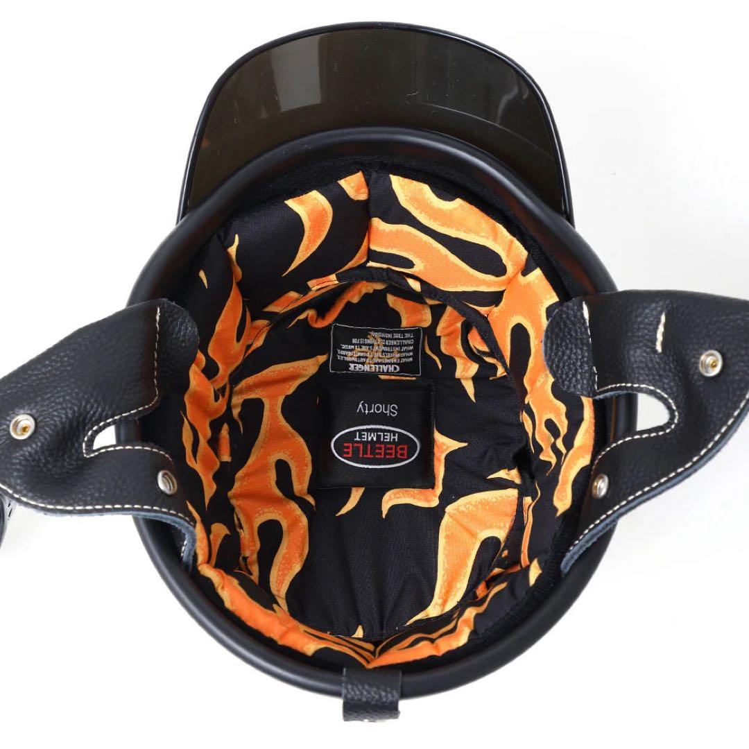 チャレンジャー　ヘルメット　SHORTY メッキ　L サイズ