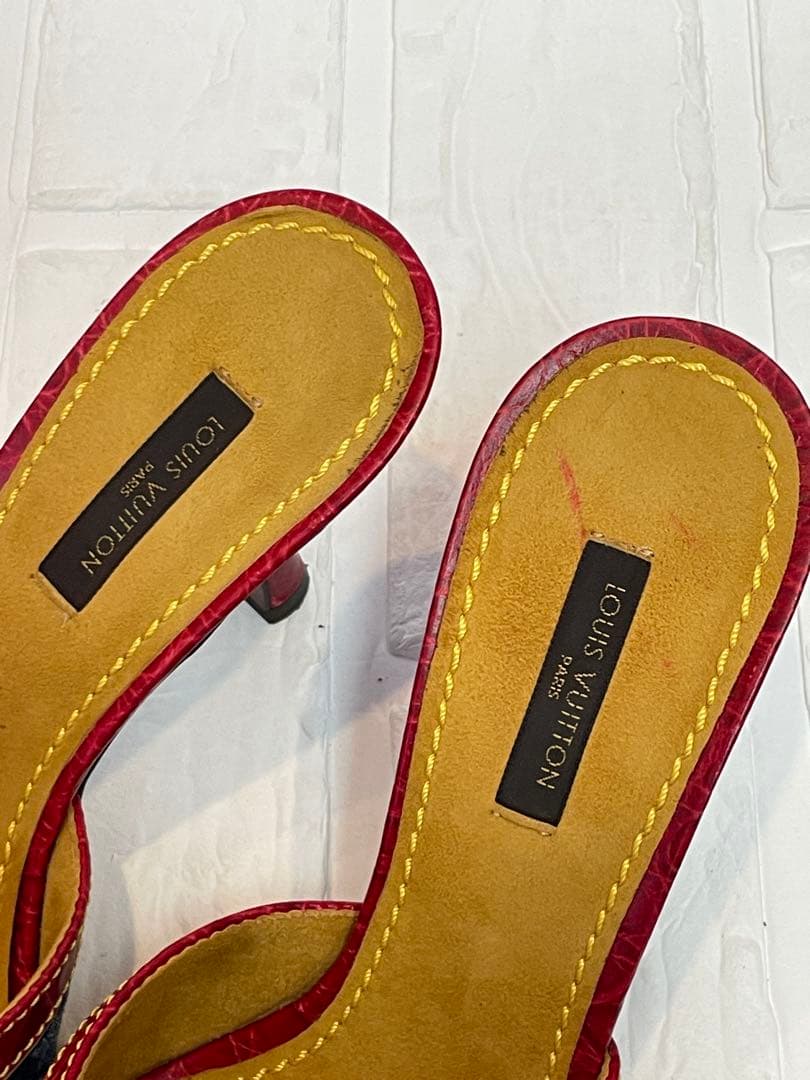 【良品】LOUIS VUITTONルイヴィトン　ミュール　❤︎