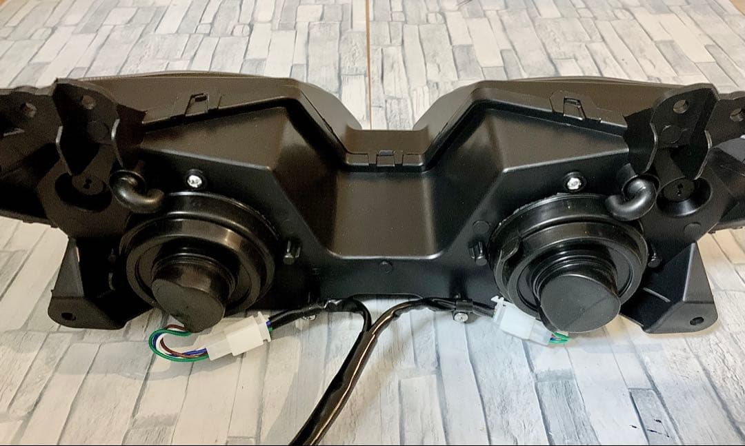 カスタム ヘッドライト NINJA250 ZX-6R ニンジャ250 イカリング