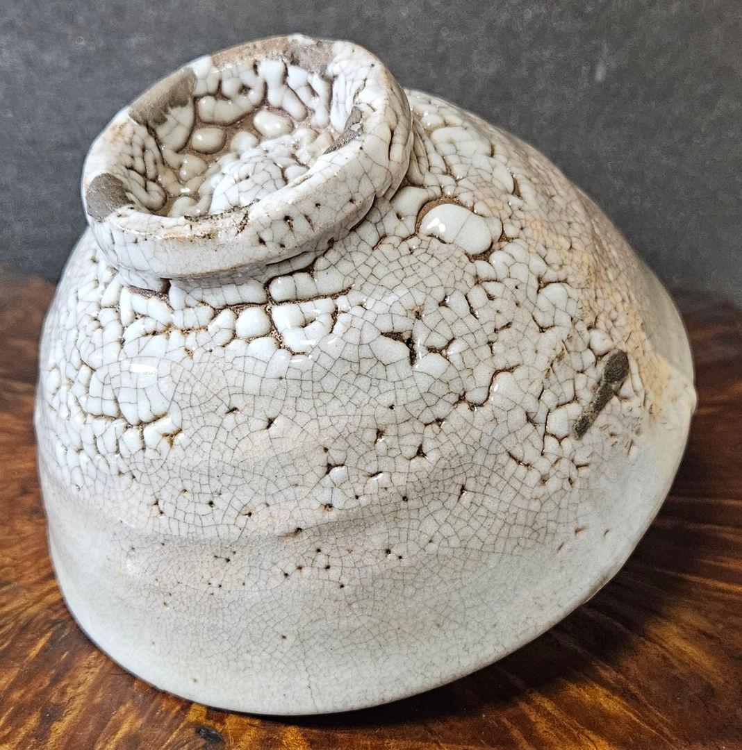 【名品❗】李氏朝鮮時代　李朝　井戸茶碗　高麗茶碗　梅花皮高台　古渡り茶碗　茶道具