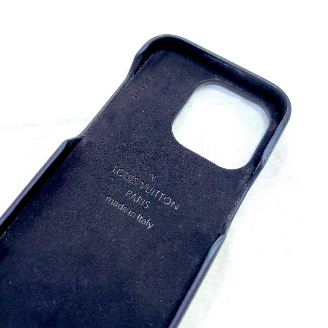 ルイヴィトン バンパー ケース スマホ iPhone14Pro 黒 M81999