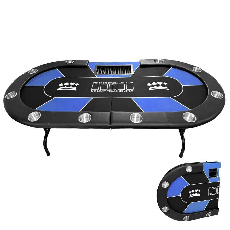 2654新品*ポーカーテーブル10人対応カジノ チップラック ドリンクホルダー赤
