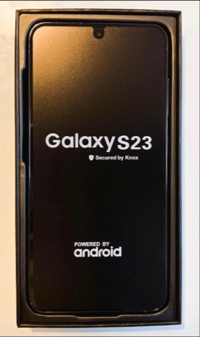 Samsung Galaxy S23 本体 ブラック