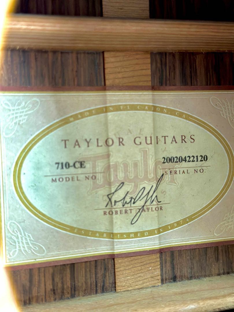 N*n様 Taylor 710CE アコースティックギター