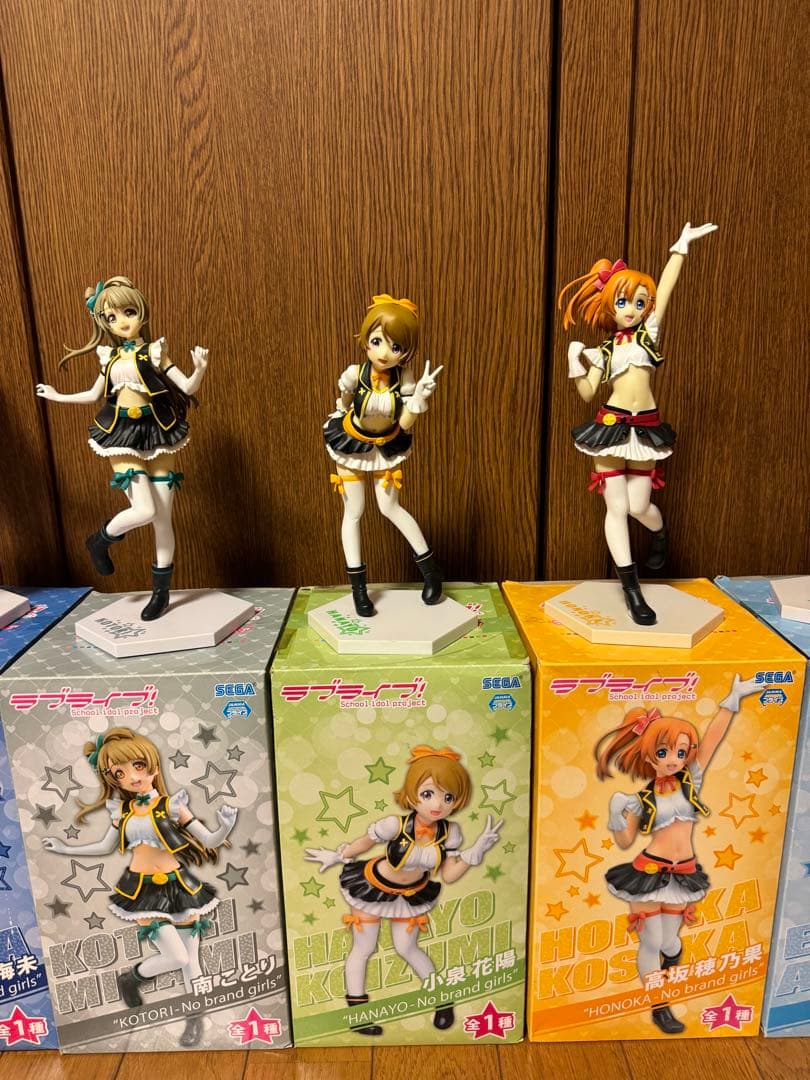 ラブライブ! プレミアムフィギュア No brand girls 全9種　値下