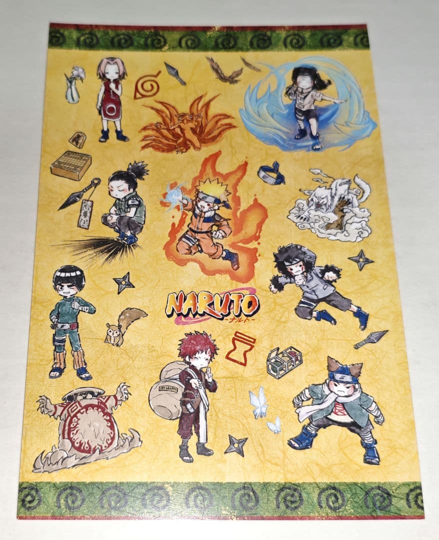 NARUTO ナルト 集合 ポストカード 特典 グラフアート