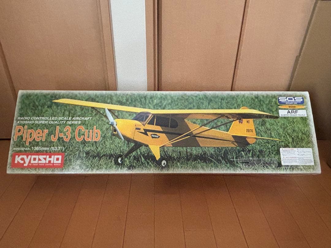 京商 PIPER J-3 CUB(パイパー J-3 カブ) 【ARF】RC飛行機