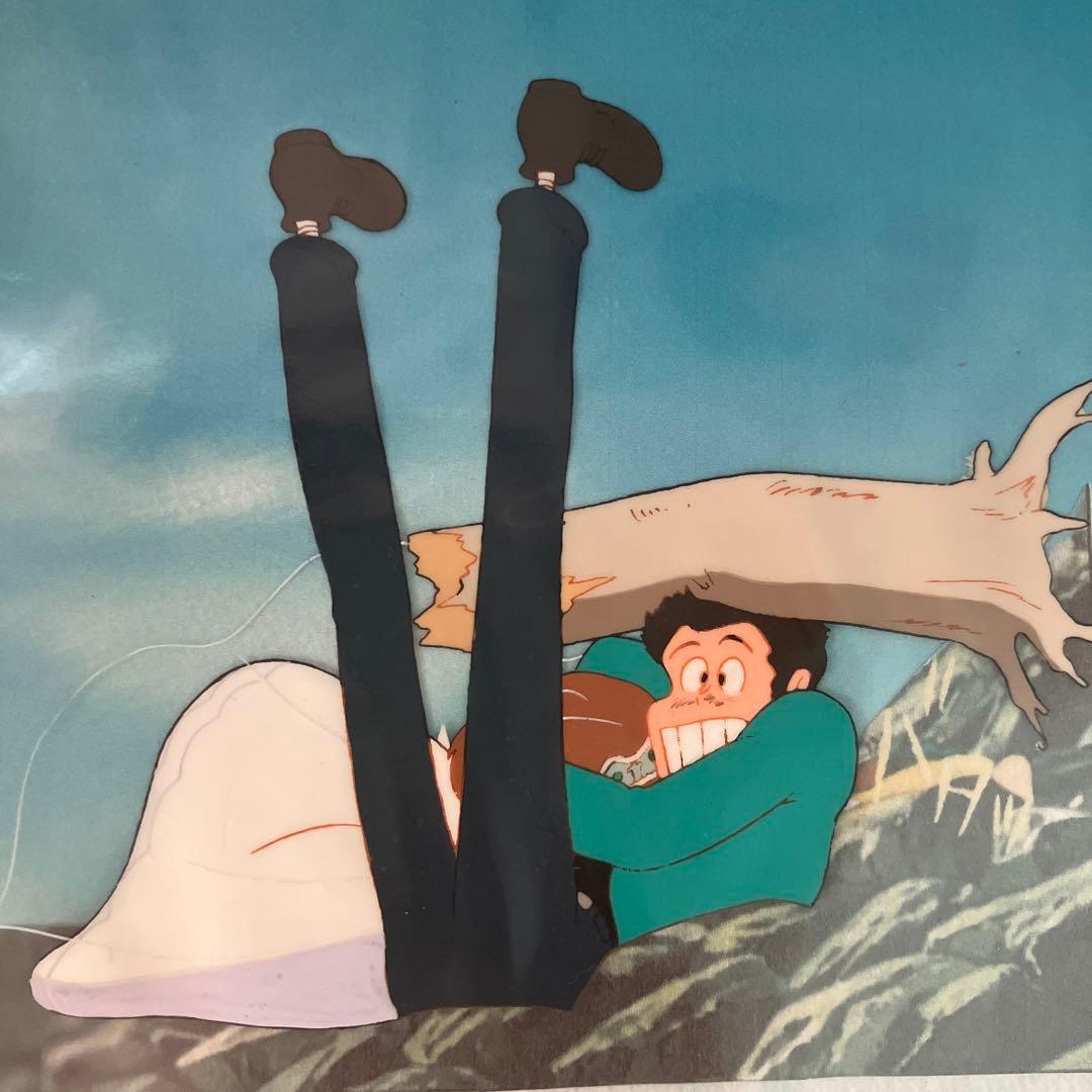 ルパン三世　カリオストロの城　セル画　　宮﨑駿　ジブリ