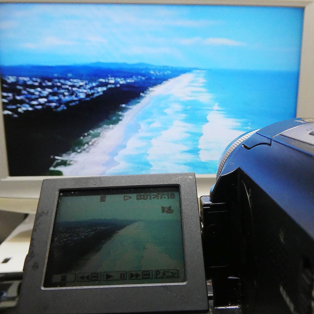 動作品 ソニーDCR-PC300 MiniDV ビデオカメラ DVDダビングに