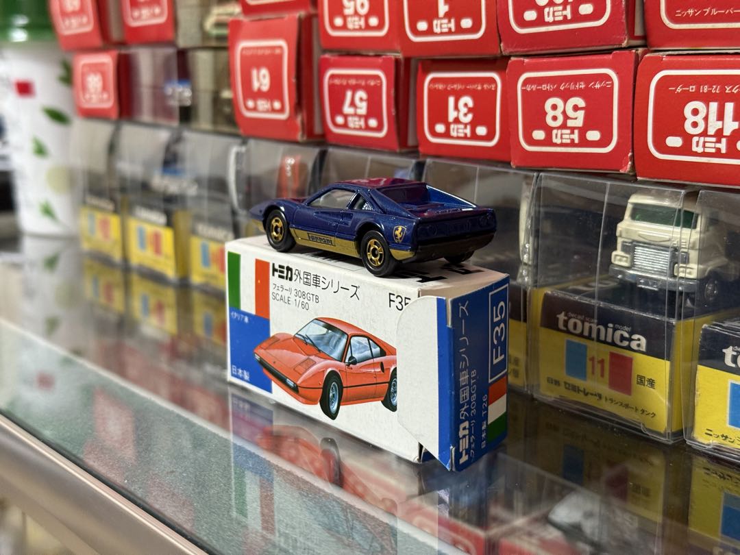 トミカ 外車シリーズ Ferrari 308GTB 1/60
