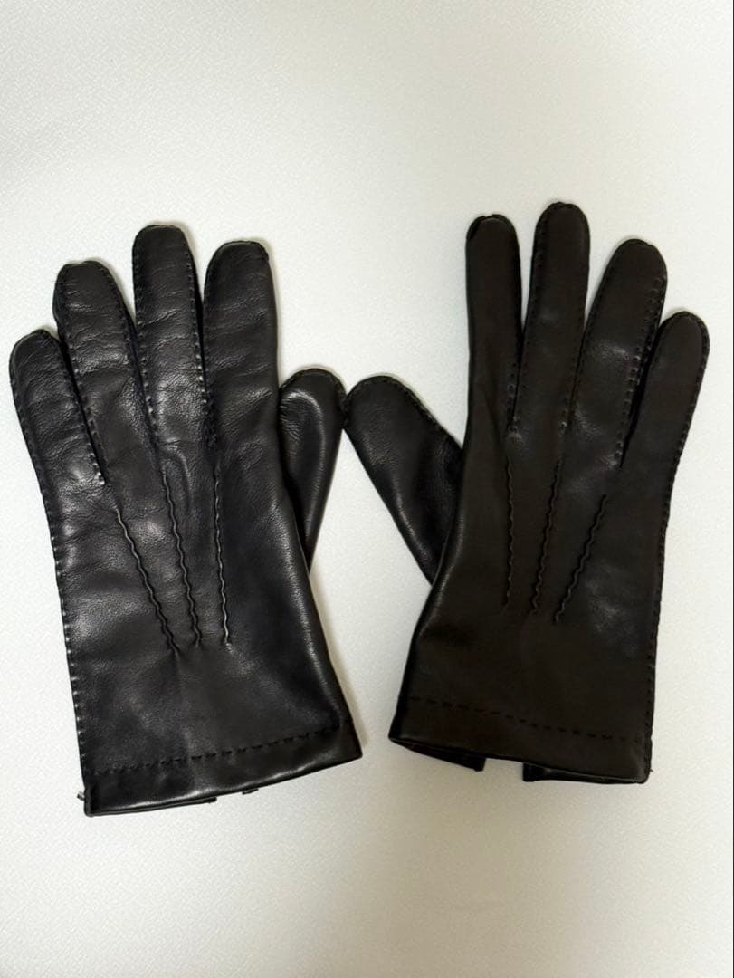 DENTS デンツ　レザー　カシミヤライニング　手袋　グローブ　ブラック　8