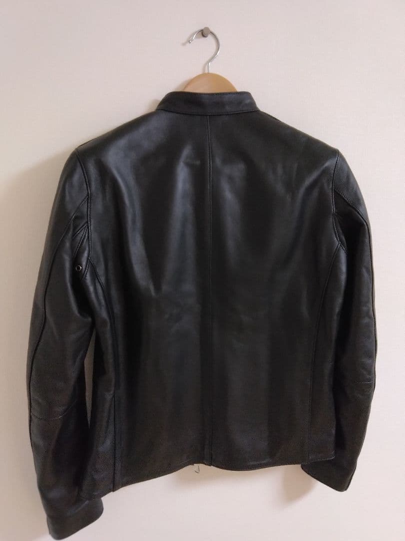 green label relaxing シープレザージャケット