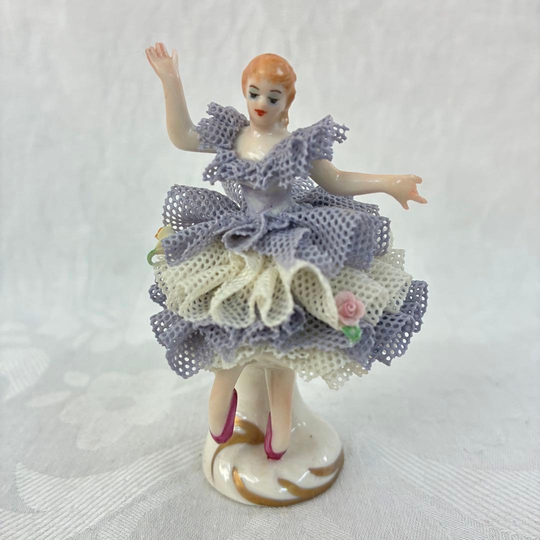 アイリッシュドレスデン レース陶器人形 \"Regina\"\"LLna\"3体セット②