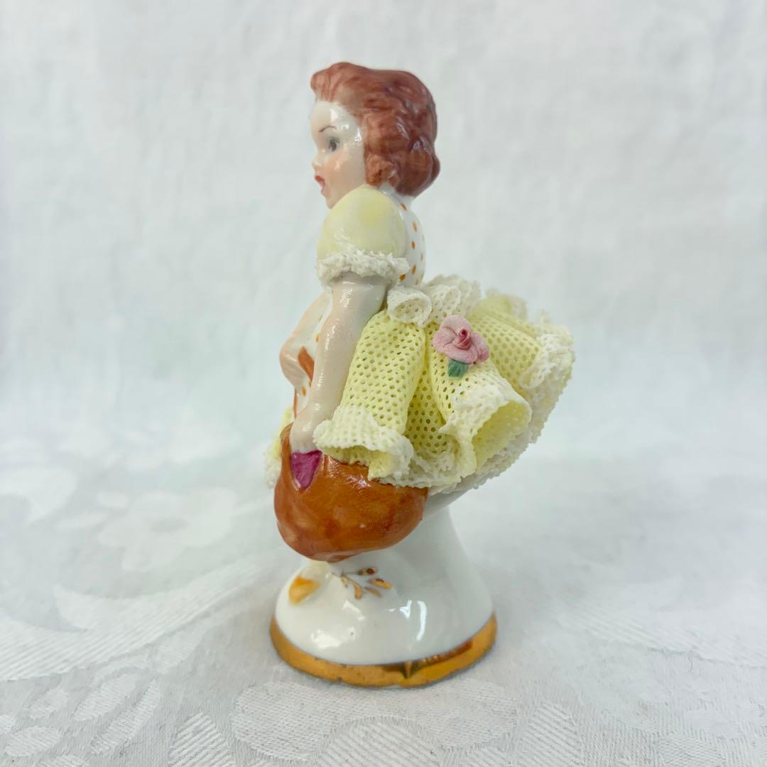 アイリッシュドレスデン レース陶器人形 \"Regina\"\"LLna\"3体セット②