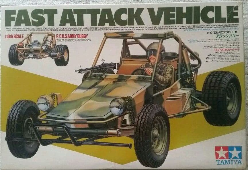 未開封　当時物　1984年 タミヤ　ラジコン　 アタックバギー