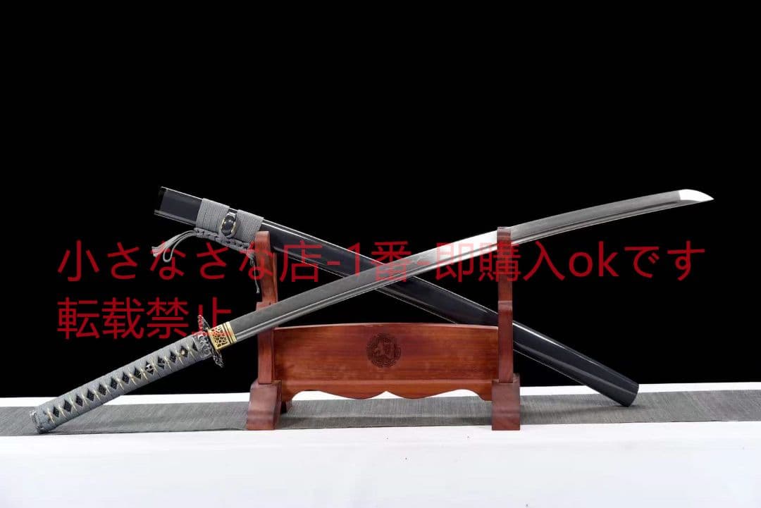 T 8鋼焼刃『霧竜』20230498 武具　刀装具　日本刀　模造刀 居合刀