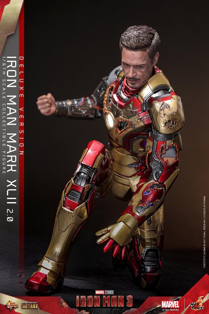 ホットトイズ 1/6 アイアンマン3 マーク42 DX版 MMS759D66B