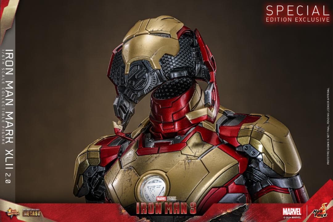 ホットトイズ 1/6 アイアンマン3 マーク42 DX版 MMS759D66B
