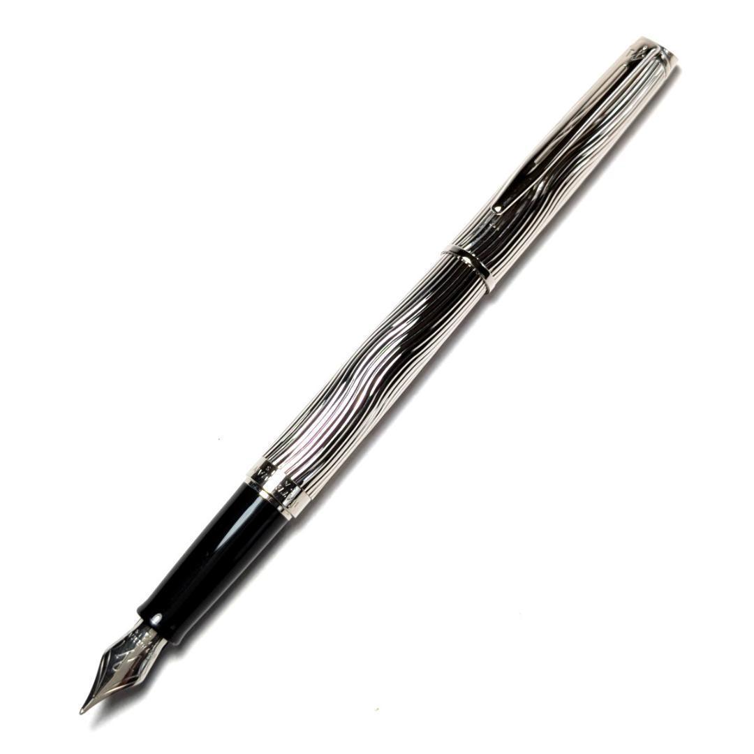 wmf9 ウォーターマン 万年筆 メトロポリタンDX メタルCT F細字 両用式