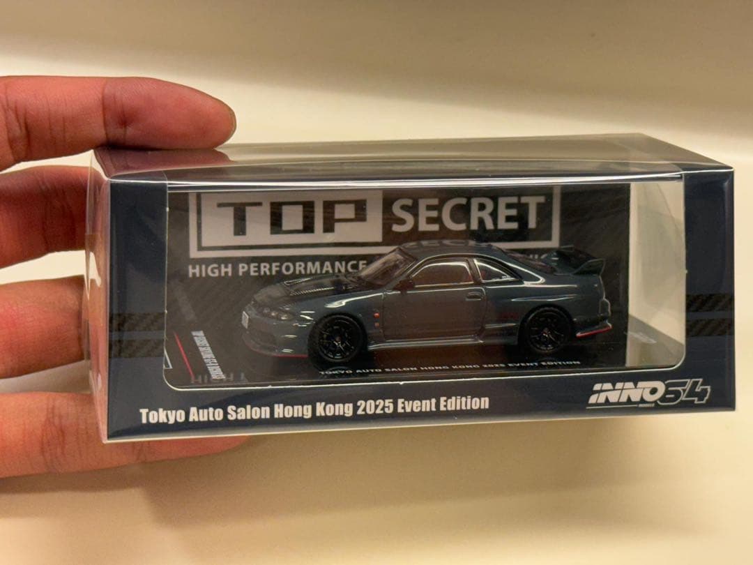 Inno64 1/64 TOP SECRET R33 GT-R 香港限定