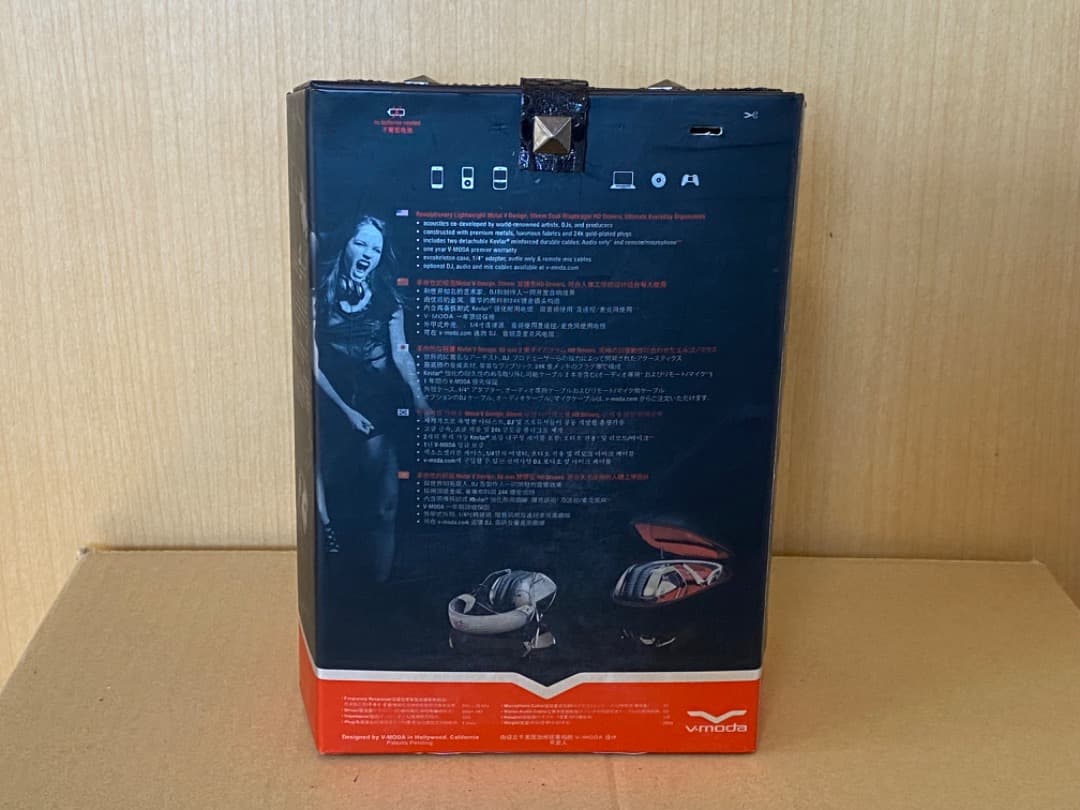 ヘッドホン v-moda crossfade LP(パールホワイト) 中古