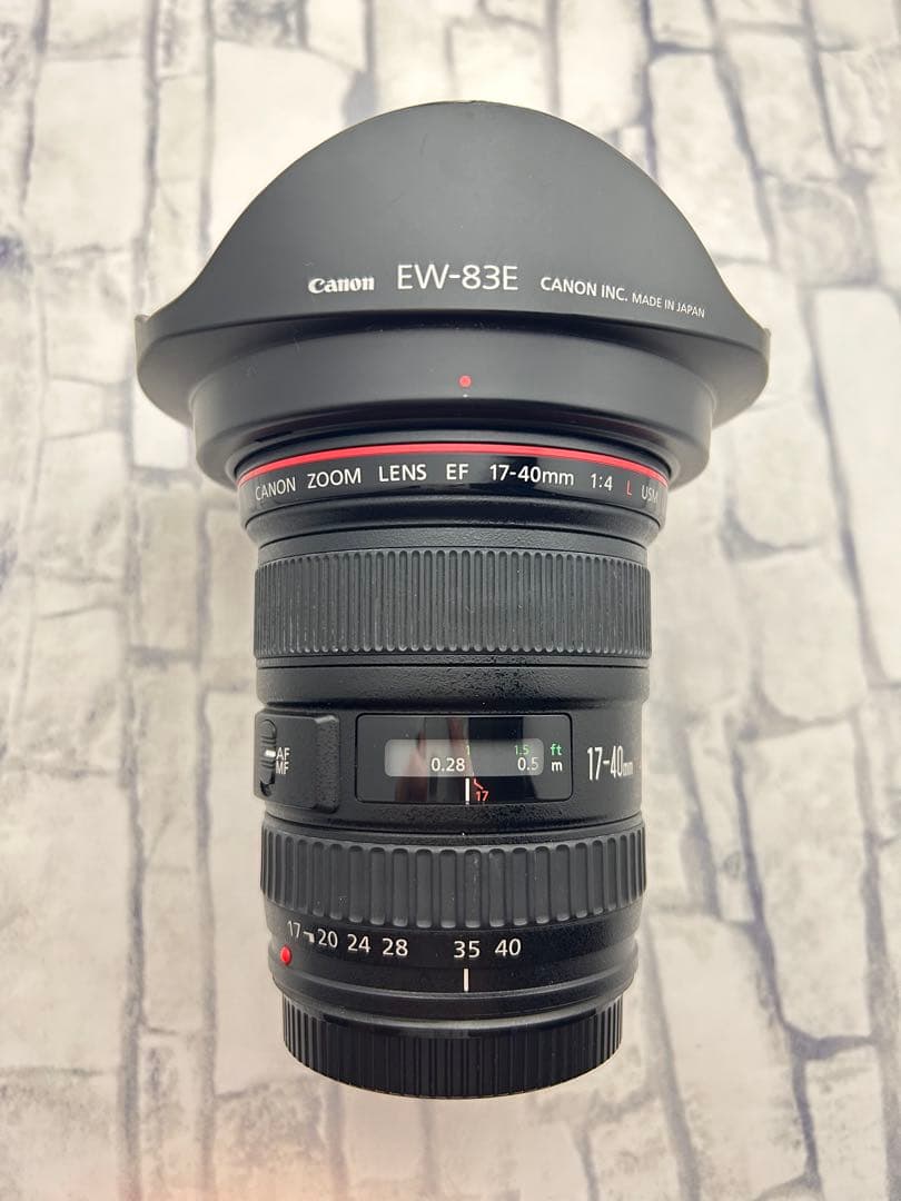 レンズ(ズーム) EF 17-40mm F4L USM