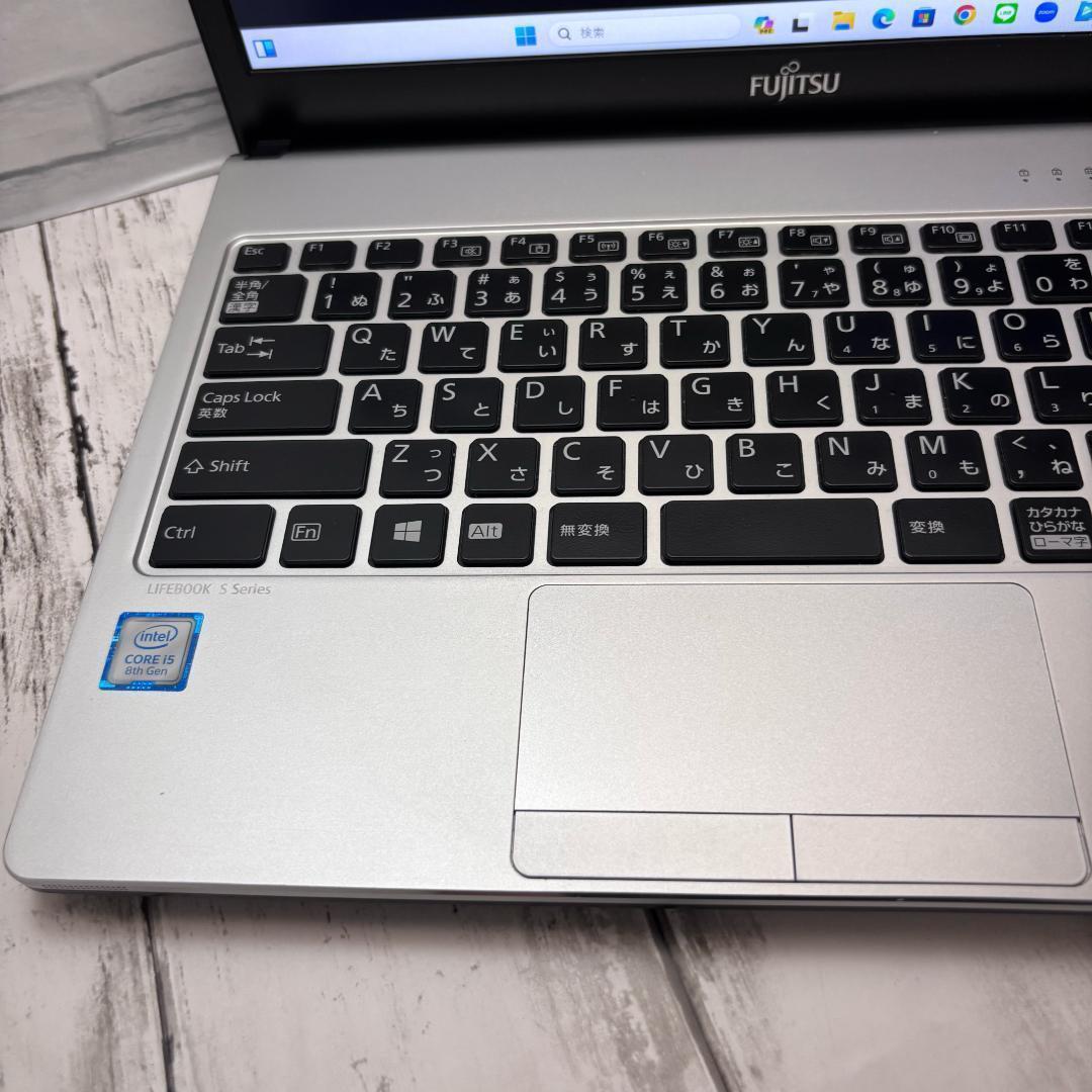 高性能 i5 第8世代 富士通 ノートPC Win11 Office