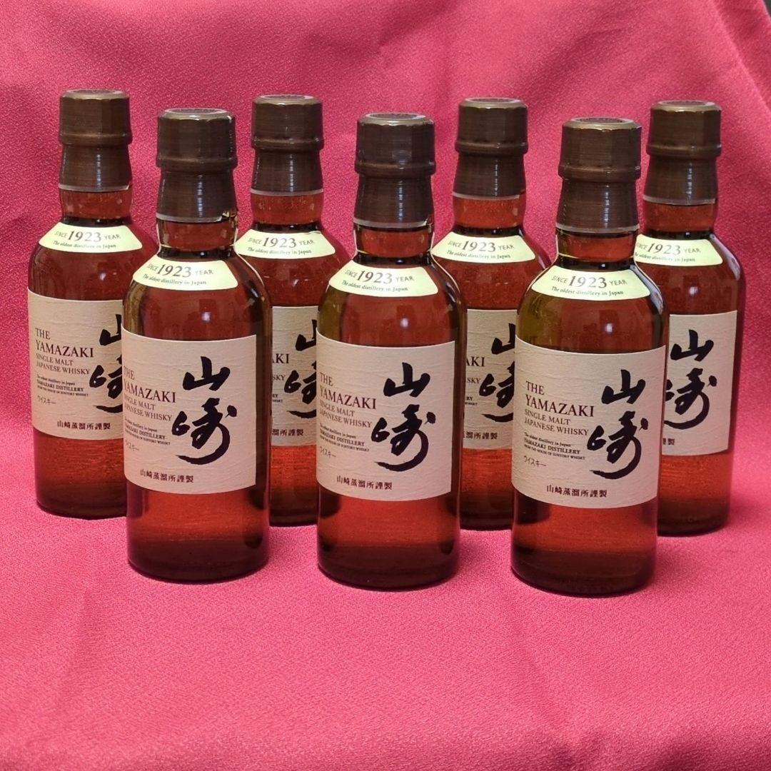 サントリー 山崎シングルモルトウイスキー 180ml 7本セット